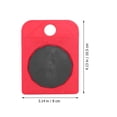 thumbnail image 2 of CHUANK 2pcs Plaque en Plastique Roue Mobile Petit Déménagement Meubles Mobiles, 2 of 6
