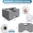thumbnail image 2 of Side Knee Pillow, Leg Pillow, Help Relieve Leg, Back, Knee Pain, Memory Foam, 2 of 2