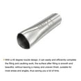 thumbnail image 4 of Uxcell 6Pack Caulking Nozzles, 12mm Width Stainless Steel Reusable Caulk Nozzle Tool, 4 of 5