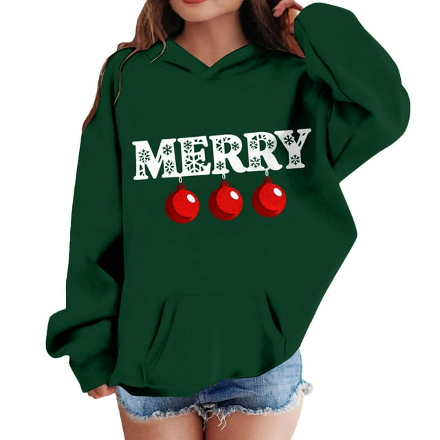 Sudadera con capucha para niñas y niños, sudadera de manga larga con cuello redondo y estampado de moda, jersey con bolsillo, sudadera de poliéster para niñas