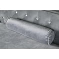 thumbnail image 4 of Topline Home Furnishings 2 Piece Sectional with Right Side Storage Chaise, Grey Velvet, 4 of 5