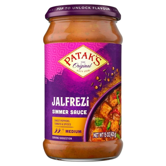 Patak's Original Jalfrezi Curry Simmer Sauce, 15 oz