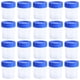 thumbnail image 1 of 50 unidades/1 paquete Vaso de plástico de 40 ml para toma de muestras de orina, práctico recipiente sellado con tapa espiral para uso en laboratorio (color aleatorio), 1 of 8