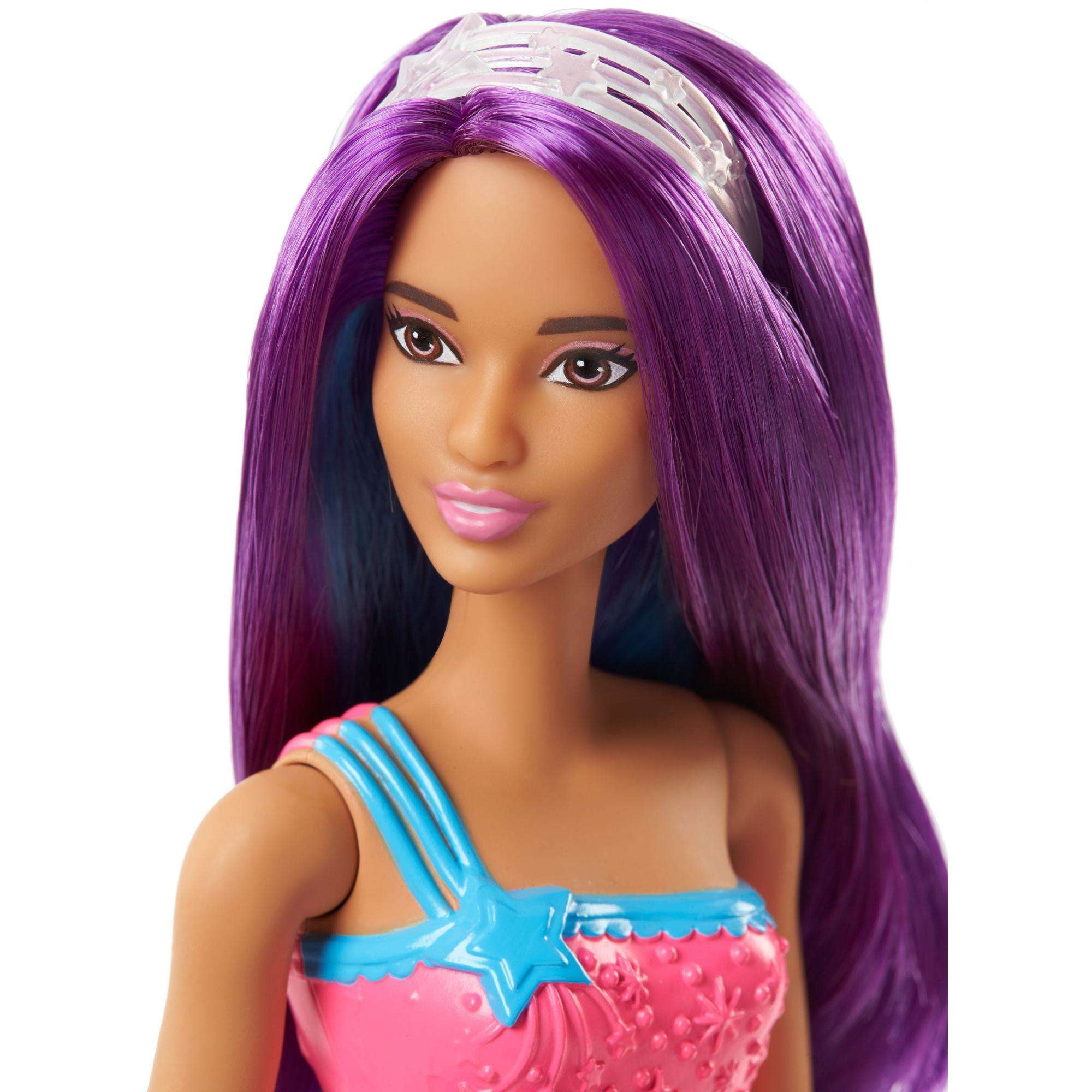 barbie dreamtopia mermaid purple hair