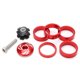 thumbnail image 3 of Juego de horquillas delanteras para auriculares de bicicleta aleación de aluminio antioxidante ligero duradero cubierta superior para auriculares de bicicleta con espaciador ANGGREK Otros, 3 of 8