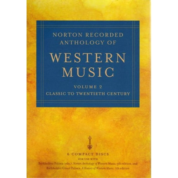 Pre-Owned The Norton Anthology of Western Music: v. 2 Paperback