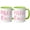 Green, variant on Mild One and Wild One Best friends Coffee Mug 11oz Duo Set Green