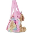 thumbnail image 2 of Poochie And Co Little Girls Plush Animal Shaped Purse, Kids Fashion Handbags - Tan Lab Tutu, 2 of 3