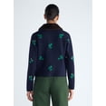 thumbnail image 4 of Free Assembly Women’s and Women's Plus Cardigan Sweater with Faux Fur Collar, Midweight, XS-4X, 4 of 7