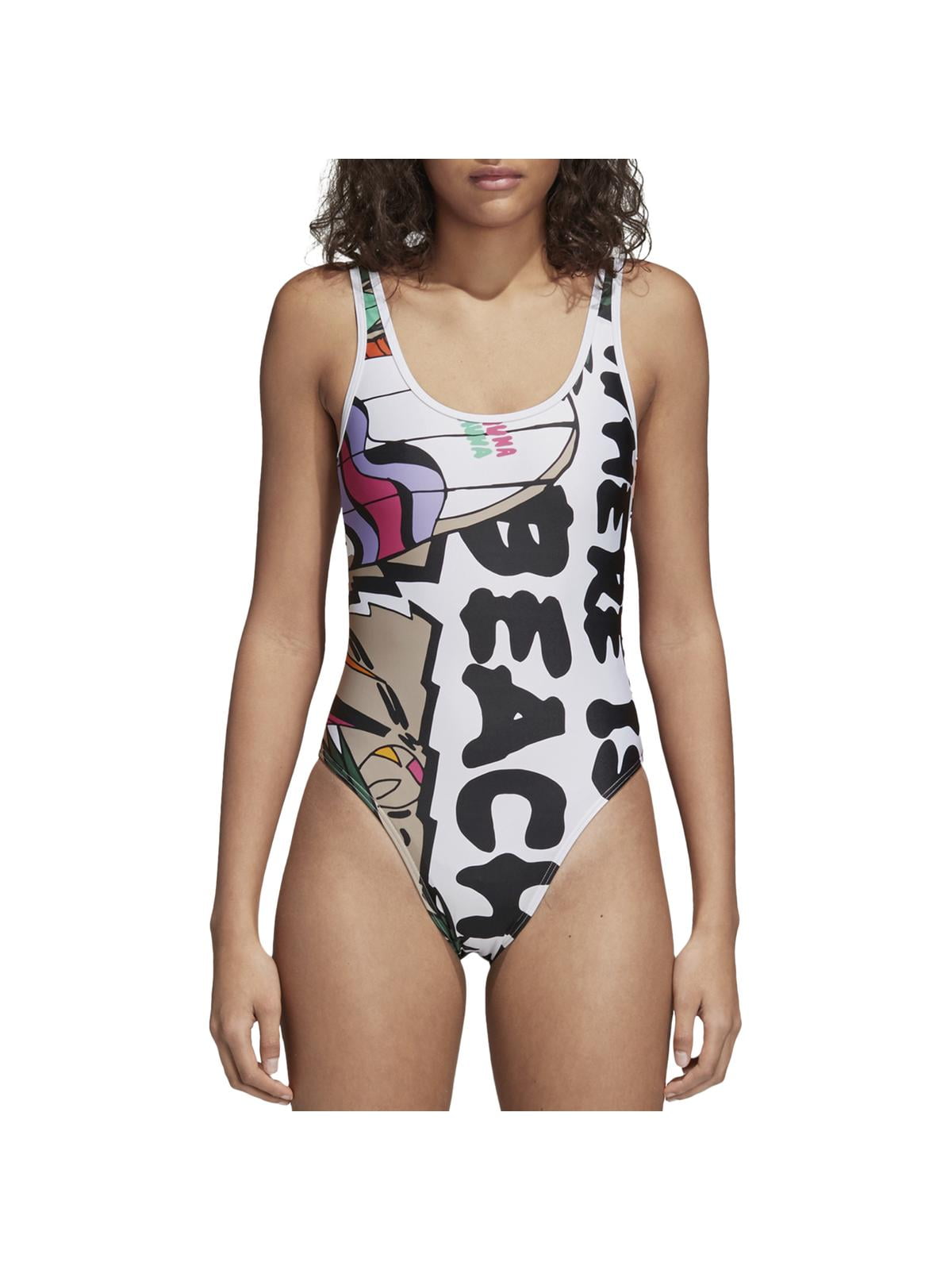 adidas graphic swimsuit