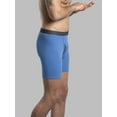 thumbnail image 4 of Fruit of the Loom  4-Pk Men's Premium Coolzone True Comfort Boxer Briefs Medium, Black / Gray, 4 of 9