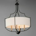 thumbnail image 2 of 25284WLBZAB Maxim Lighting Savant-4 Light Chandelier-20.25 Inches wide by 26 inches high, 2 of 5
