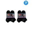 thumbnail image 2 of Fruit of the Loom Men's Dual Defense Low Cut Socks Extra Value 24 Pack, 2 of 5