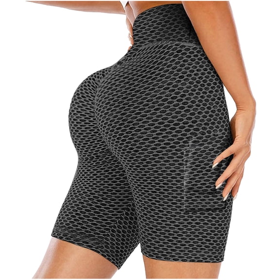 Puntoco Women'S Clearance Yoga Pants Workout Leggings Fitness Sports Runningpockets Leggings Yoga Pants Dark Gray