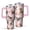 Dogs with Flowers-1, variant on OBREWU Dogs with Flowers Tumbler with Handle and Lid,Dogs with Flowers 40oz Double Wall Vacuum Insulated Tumbler,Cups Gift for Women and Men