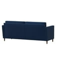 thumbnail image 5 of LifeStyle Solutions Jareth Sofa in Navy Blue Fabric Upholstery, 5 of 7