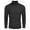 Dark Gray, variant on Men's Slim Fit Turtleneck Sweater - Solid Casual Knitted Twisted Pullover