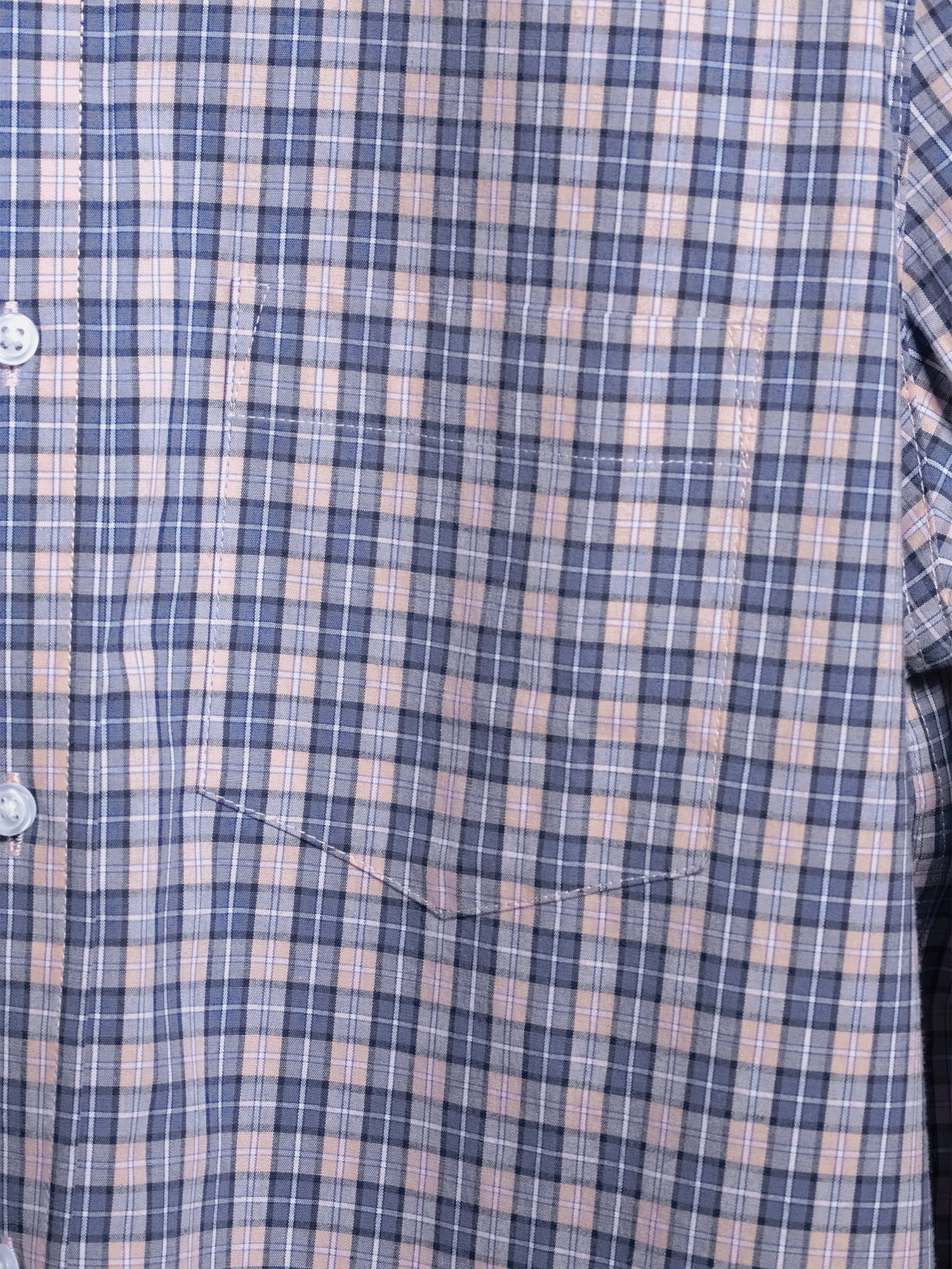 George Men's and Big Men's Long Sleeve Stretch Poplin Shirt, Sizes up to 5XLT