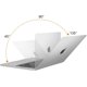 thumbnail image 4 of Compatible con MacBook Air de 13 pulgadas (2024, 2023, 2022, M3, A3113, M2, A2681), Touch ID, funda rígida y teclado., 4 of 4