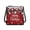 Christmas Snowflakes, variant on Giraffe Print Women's Crossbody Bag Stylish Crossbody Purse Leather Handbags for Lady Fashion Tote Bag with Zipper Pockets Cell Phone Purse for Commuting