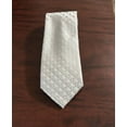 thumbnail image 3 of Michael Kors Men's Remson Pin Dot Tie Silver Necktie, 3 of 6