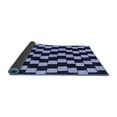thumbnail image 2 of Ahgly Company Indoor Square Abstract Blue Modern Area Rugs, 7' Square, 2 of 4