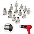 thumbnail image 6 of 12pcs Heat Gun Nozzles Kit Replacement Kits ,Universal Gun Nozzle Kit For 850 Hot Air Soldering Station Repair Tool Accessory, 6 of 9