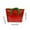 Red, variant on Christmas Item Storage Bag with Sturdy Handles - Nylon Woven Fabric Waterproof Organizer Container, Holiday Decoration Tote for Ornaments Garland Wreaths