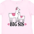 thumbnail image 4 of Inktastic Big Sis Girls Llama Sister Girls Toddler T-Shirt, 4 of 5