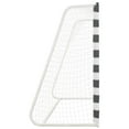 thumbnail image 5 of vidaXL Soccer Goal Training Soccer Net Practice Net Metal Black and White, 5 of 11