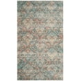 thumbnail image 2 of Safavieh Saffron Nikola Floral Area Rug, Coral/Aqua, 8' x 10', 2 of 8