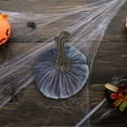 thumbnail image 4 of FAMTKT Pumpkin Throw Pillow Halloween Velvet Doll Decorative Throw Pillows 5.9in Fake Pumpkins Fall Table Decor Super Soft Stuffed Pumpkin with Exquisite for Fall Thanksgiving Halloween Decorations, 4 of 6