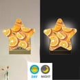 thumbnail image 4 of Star Shaped Energy Saving Night Light Living Room Night Light, Bedroom Night Light, Corridor Night Light, Study Night Light Sliced Orange, 4 of 6