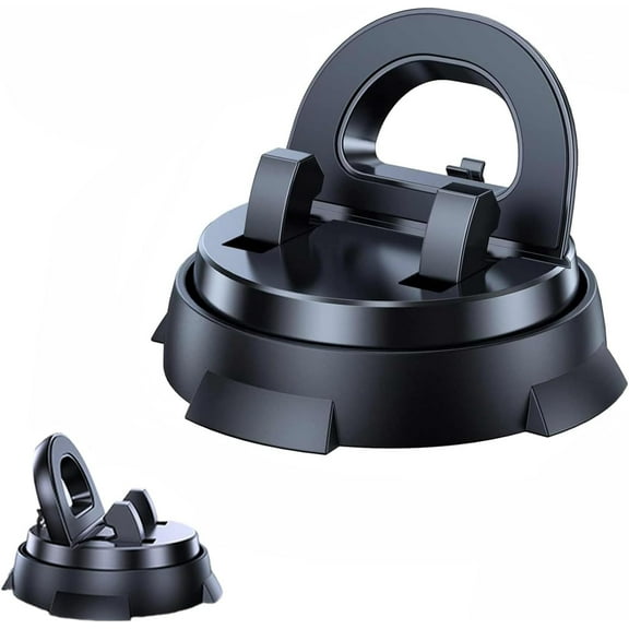 Peeynner Phone Holder, Peeynner Car Phone Mount, 360 Degree Rotating Mobile Phone Holder with Non-slip Base, Durable Absorbent Car Mount, Fits All Models