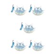 thumbnail image 1 of Destyer Rabbit Vest Harness Leash Set Clothes Animal Ferret Soft Pet Costume Small Blue M 5Set, 1 of 6