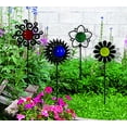 thumbnail image 2 of Village Wrought Iron GS-C-97 Daisy 48''H Garden Stake with High Quality Components, 2 of 2