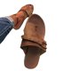 thumbnail image 3 of Sandalias planas de nuevo estilo, zapatos cómodos de playa de verano para mujer con suela antideslizante Wmkox8yii  hj789, 3 of 3