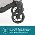 Contours Legacy Convertible 1to2 GrowWithMe Stroller, Graphite Gray