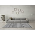 thumbnail image 3 of Ahgly Company Indoor Rectangle Solid Gray Modern Area Rugs, 7' x 9', 3 of 4