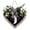 J, variant on Farmhouse Heart Door Sign Custom Last Name Decorative Hanging Welcome For Outdoor Entryway