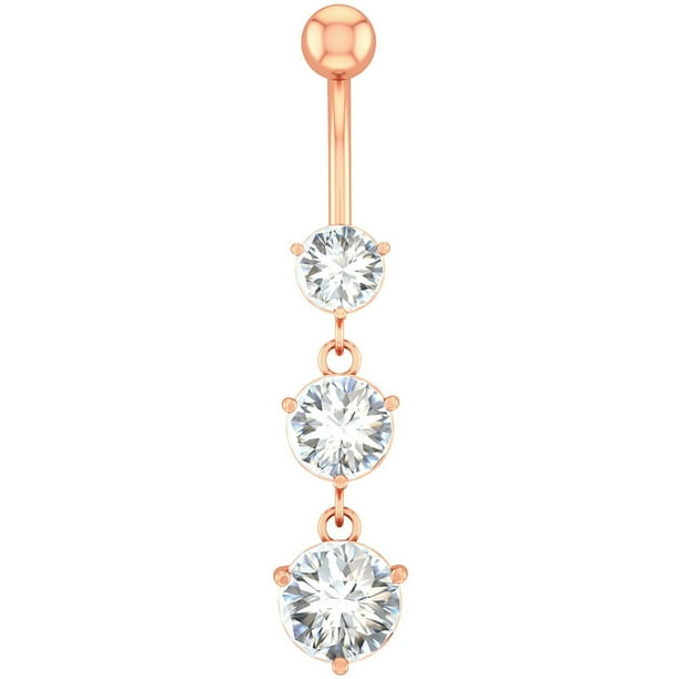 Fiudx Piercing para El Ombligo, Elegante Joya de Acero Quirúrgico, Diseño No Irritante, Regalo Único para Mujer, Celebración de Ocasiones Especiales, Empaque Exquisito Incluido.