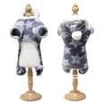 thumbnail image 5 of Ropa de franela para perros de cuatro patas, cálida y resistente al frío, con ositos de peluche, lindas prendas con capucha, ropa transformable para mascotas, 5 of 5
