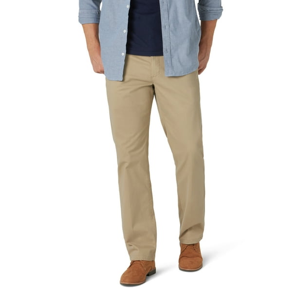lee men's active stretch casual pant