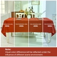 thumbnail image 6 of Fall Tablecloth Rectangle Linen Table Cloth Rectangle Table Waterproof Fabric Tablecloths Rectangular Wrinkle Free Wipeable Dining Cover for Thanksgiving Decor, 60 x 104 Inch, 6 of 9