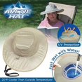 Arctic Hat Evaporative Cooling Hat with UV Protection keep you 20