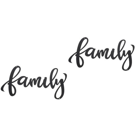 unbranded 2pcs Decorative Iron Craft Home Backdrop Wall Adornment Chic Wall Hanging Ornament