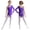Purple, variant on Hansber Big Girl's One Shoulder Ballet Dance Leotard Dress Latin Jazz Ballroom Dancing Bodysuit Figure Ice Skating Dress Burgundy 12