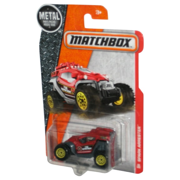 Matchbox Red Spark Arrester (2016) Fire Department Metal Toy Car 69/125
