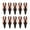 coffee brown, variant on 10Pcs Worms Fishing Lures Soft Plastic Fishing Lures Fishing Baits Lures Wacky Lures Fishing Worms Lures