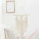 thumbnail image 2 of Macrame Wall Hanging Tapestry Wall Decor Boho Style Bohemian Woven Home Decoration 55X70cm, 2 of 5